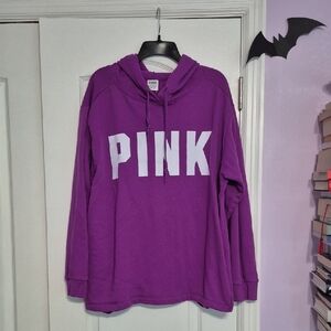 PINK Victoria's Secret Women's Purple Hoodie